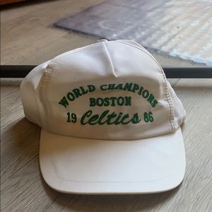 Celtics 1986 world champions hat